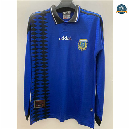 Cfb3 Camisetas Retro 1994 Argentina 2ª Manga Larga