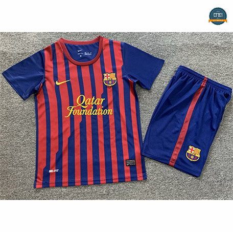 Cfb3 Camisetas Retro 2011-12 Barcelona Niño 1ª