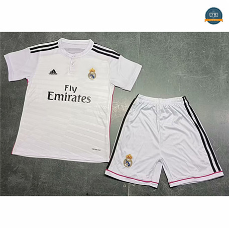 Cfb3 Camisetas Retro 2014-15 Real Madrid Niño 1ª