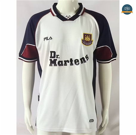 Cfb3 Camisetas Retro 1999-01 West Ham United 2ª