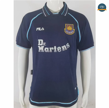 Cfb3 Camiseta Retro 1999-01 West Ham United 3ª