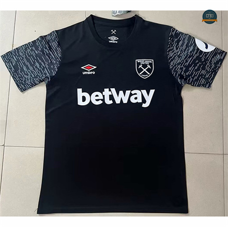 Camiseta futbol West Ham United Equipación Negro 2024/2025