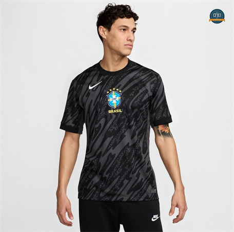 Camiseta Brasil Equipación Portero 2 Training 2024/2025