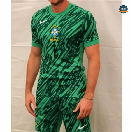 Camiseta Brasil Equipación green Training 2024/2025