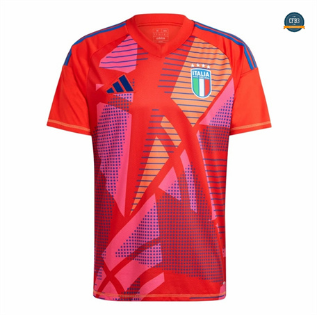 Camiseta Italia Equipación Naranja 2024/2025