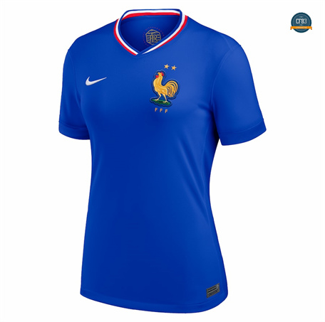 Camiseta Francia Mujer 1ª Equipación 2024/2025