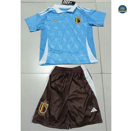 Camiseta Bélgica Niño 2ª Equipación 2024/2025