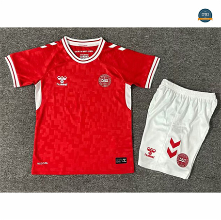 Camiseta Dinamarca Niño 1ª Equipación 2024/2025