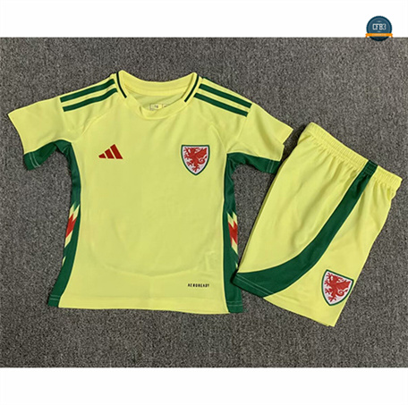 Camiseta Gales Niño 2ª Equipación 2024/2025