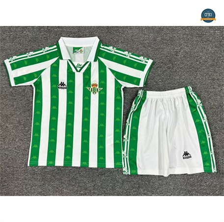 Camiseta Retro 1995-97 Real Betis Niño 1ª Equipación