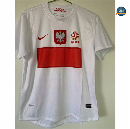 Cfb3 Camiseta futbol Retro 2012 Polonia Primera Equipación