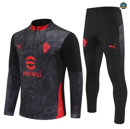 Comprar Chándal Fútbol AC Milan Equipación negro/rojo 2025/2026