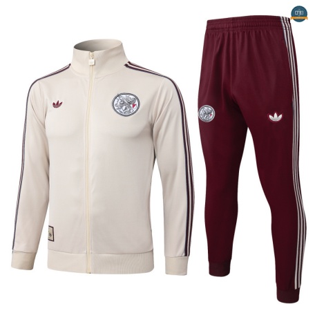 Tailandia Chaqueta Chándal Fútbol Ajax Equipación amarillo 2025/2026