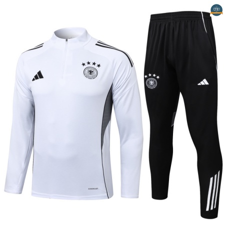 Crear Chándal Fútbol Alemania Equipación Blanco/negro 2025/2026