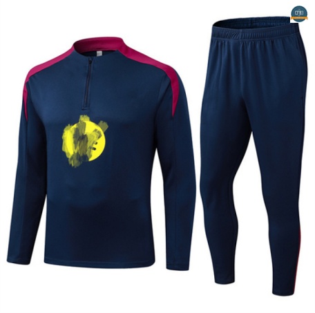 Outlet Chándal Fútbol Barcelona Equipación Azul marino/rojo 2025/2026