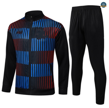 Crear Chaqueta Chándal Fútbol Barcelona Equipación negro/rojo 2025/2026