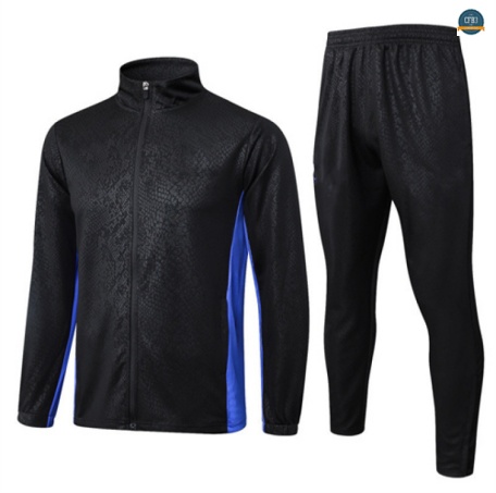 Ofertas Chaqueta Chándal Fútbol Barcelona Equipación negro/Azul 2025/2026
