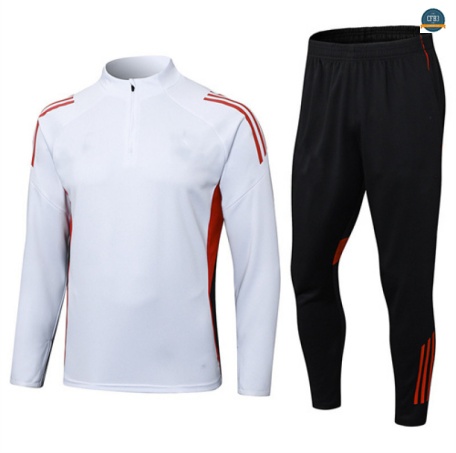 Replicas Chándal Fútbol Bayern Munich Equipación Blanco/negro/rojo 2025/2026