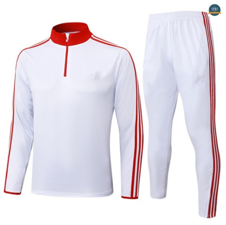 Tailandia Chándal Fútbol Bayern Munich Equipación Blanco/rojo 2025/2026