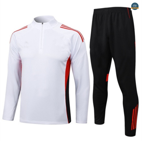 Diseñar Chándal Fútbol Bayern Munich Equipación Blanco/negro/rojo 2025/2026