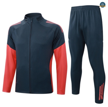 Buscar Chaqueta Chándal Fútbol Bayern Munich Equipación Gris oscuro/Naranja 2025/2026