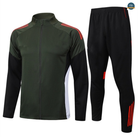 Ofertas Chaqueta Chándal Fútbol Bayern Munich Equipación verde/negro/Blanco 2025/2026