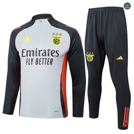 Ofertas Chándal Fútbol Benfica Equipación Gris/Azul marino/Naranja 2025/2026