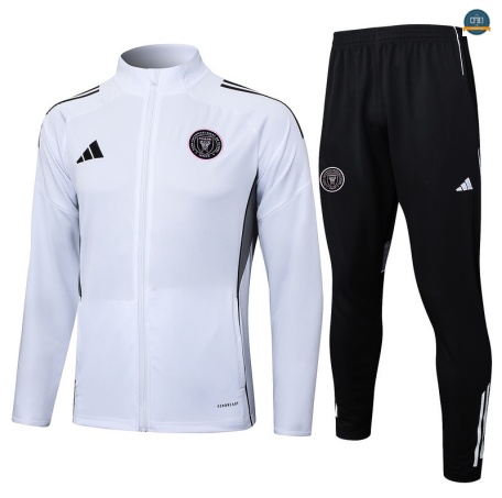 Ofertas Chaqueta Chándal Fútbol Inter Miami Equipación Blanco/negro 2025/2026