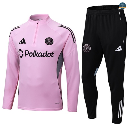 Outlet Chándal Fútbol Inter Miami Equipación Rosa/negro 2025/2026
