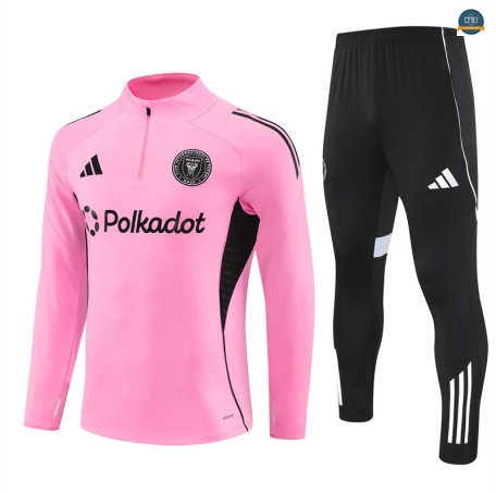 Tailandia Chándal Fútbol Inter Miami Equipación Rosa/negro/Blanco 2025/2026