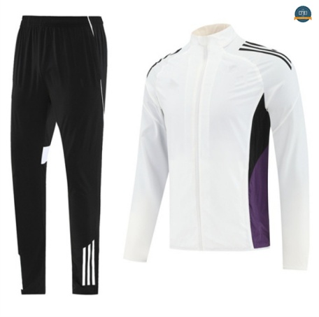 Hacer Rompevientos Manchester United Equipación Blanco/negro/Violeta 2025/2026