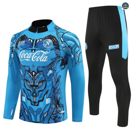 Comprar Chándal Fútbol Napoli Equipación Azul/negro 2025/2026