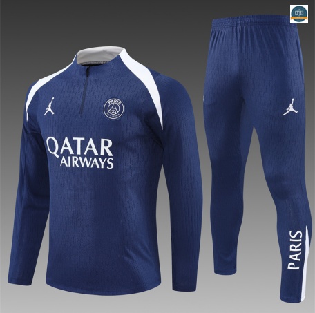 Nuevas Chándal Fútbol Paris Saint Germain Equipación Azul marino/Blanco 2025/2026