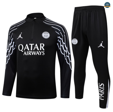 Crear Chándal Fútbol Paris Saint Germain Equipación negro 2025/2026