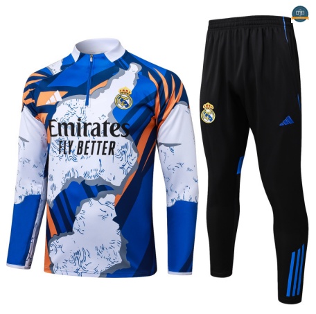 Ofertas Chándal Fútbol Real Madrid Equipación Azul/Blanco 2025/2026