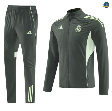Nuevas Rompevientos Real Madrid Equipación verde 2025/2026