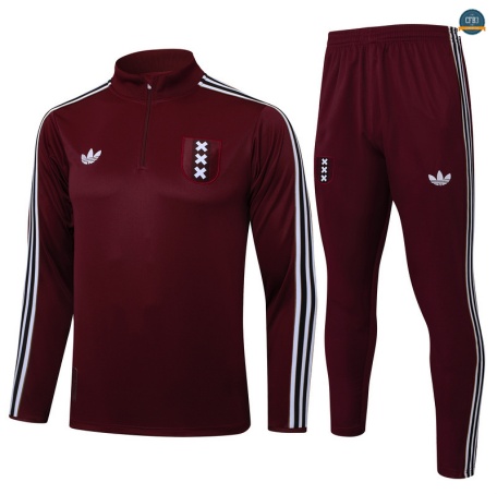 Venta Chándal Fútbol Ajax Enfant Equipación rojo/Blanco 2025/2026