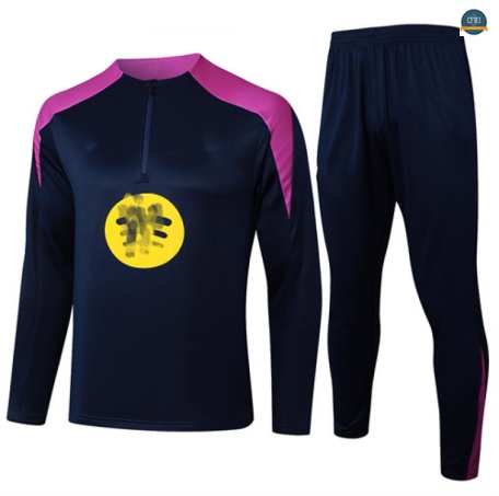 Tailandia Chándal Fútbol Barcelona Enfant Equipación Azul/Violeta 2025/2026