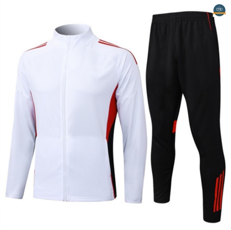 Comprar Chaqueta Chándal Fútbol Bayern Munich Enfant Equipación Blanco/negro/rojo 2025/2026