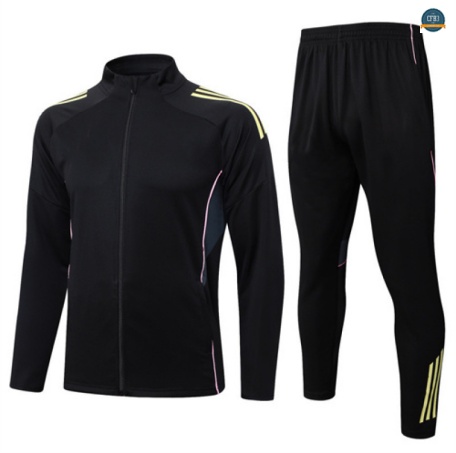Buscar Chaqueta Chándal Fútbol Juventus Enfant Equipación negro/amarillo/Rosa 2025/2026