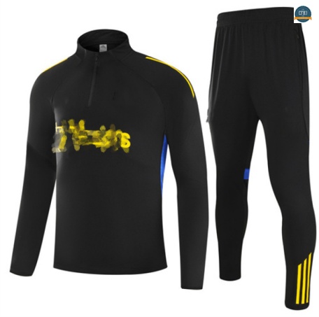 Crear Chándal Fútbol Manchester United Enfant Equipación negro/amarillo 2025/2026