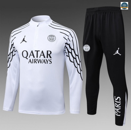 Ofertas Chándal Fútbol Paris Saint Germain Enfant Equipación Blanco/negro 2025/2026