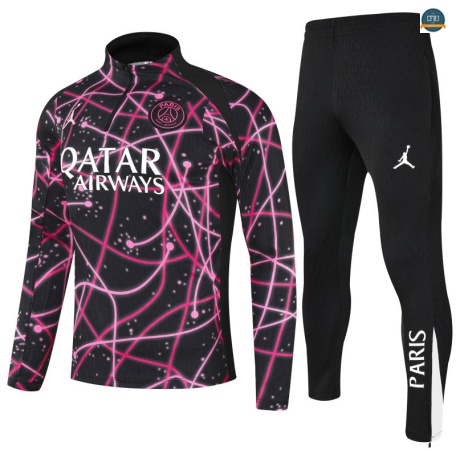 Diseñar Chándal Fútbol Paris Saint Germain Enfant Equipación Rosa/negro/Blanco 2025/2026