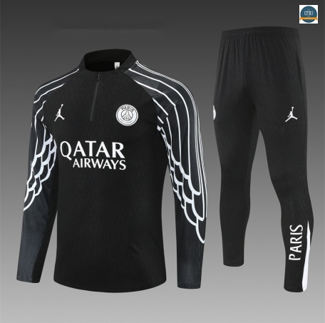 Crear Chándal Fútbol Paris Saint Germain Enfant Equipación negro/Blanco/ 2025/2026