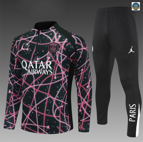 Comprar Chándal Fútbol Paris Saint Germain Enfant Equipación negro/Rosa 2025/2026