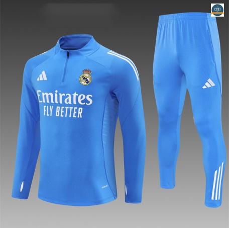 Comprar Chándal Fútbol Real Madrid Enfant Equipación Azul claro 2025/2026