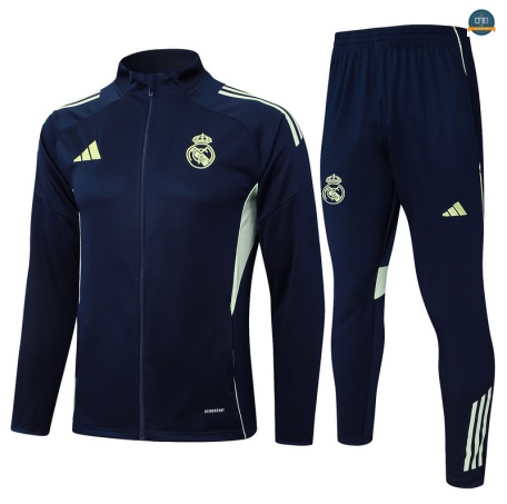 Tailandia Chaqueta Chándal Fútbol Real Madrid Enfant Equipación verde/verde 2025/2026