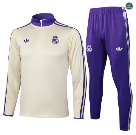 Venta Chándal Fútbol Real Madrid Enfant Equipación albaricoque/Violeta 2025/2026