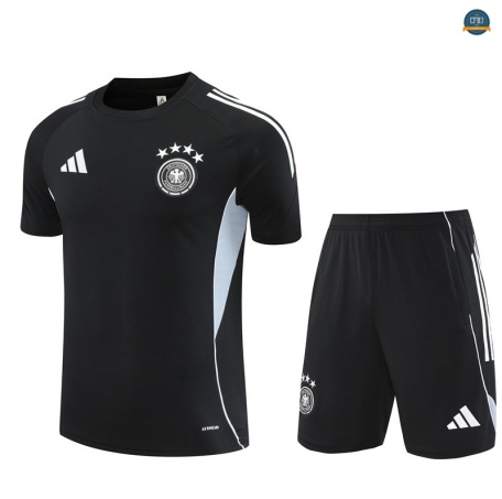 Hacer Alemania Enfant + Pantalón Equipación negro/Blanco 2025/2026