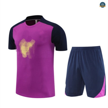 Replicas Barcelona Enfant + Pantalón Equipación Violeta/negro 2025/2026